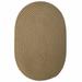 IA13R048X072 Barataria - Cafe 4x6 Rug 100% Polypropylene - Oval.