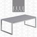 Millwork Holdings . Co Inc Elle Decor Tropez Outdoor Coffee Table Gray