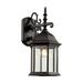 4354 BC-Trans Globe Lighting-Alicante - 19 Inch One Light Outdoor Wall Lantern-Black Copper Finish