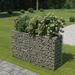 Suzicca Gabion Raised Bed Galvanized Steel 70.9 x19.7 x39.4