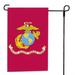 Valley Forge Marine Corps Garden Flag Nylon 12 x18 100% Made in America Printed Sleeved Garden Flag