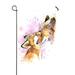 ECZJNT Fox Mothers Day Card Garden Flag Outdoor Flag Home Party Garden Decor 28x40 Inch