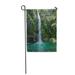 KDAGR Volcano Waterfall of The Veil Bride Reunion Island France Bathing Garden Flag Decorative Flag House Banner 28x40 inch