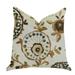 Plutus Brands Daliani Floral Luxury Throw Pillow Double Sided 24 x 24