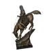 Giant mountain man Remington Replica bronze statue - Size: 37 L x 13 W x 54 H.