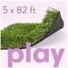 ALLGREEN Play 5 x 82 ft Artificial Grass for Pet Kids Playground and Parks Indoor/Outdoor Area Rug