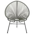 Acapulco Outdoor Lounge Chair - Grey Cord