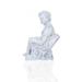 HomeRoots Multi Color Boy Sitting Statue - 8 x 16 x 21 in.