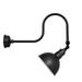 Cocoweb 10 Blackspot LED Sign Light with Industrial Arm in Matte Black