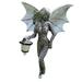 hirigin Garden Ornament Lantern Angel Shape Statue Craftwork Decorative Tools