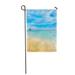 LADDKE Orange Atlantic Sea Paradise Red Beach Boat Coast Color Couch Garden Flag Decorative Flag House Banner 28x40 inch