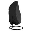 Outdoor Furniture Covers Garden Outdoor Hanging Chair Cover Hanging Swing Chair Cover Waterproof Rattan Egg Seat Protect 75 H x 45 D