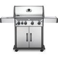 RogueÂ® XT 525 Natural Gas Grill with Infrared Side Burner Stainless Steel
