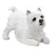 Ebros Large Lifelike West Highland Terrier White Westie Dog Statue 13.75 Long