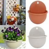 Cheers.US Garden Wall Fence Mounted Plant Flower Basket Pot Planter Container Venetain