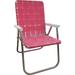 Lawn Chair USA American Made Folding Lightweight Aluminum Webbing Chair