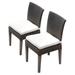 TK Classics Barbados Wicker Armless Patio Dining Chair