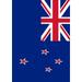 Toland Home Garden Flag of New Zealand Garden Flag