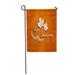 LADDKE Brown Give Happy Thanksgiving Shadows Orange Thanks Leaf Maple Garden Flag Decorative Flag House Banner 12x18 inch