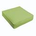 Outdoor Living and Style Set of 2 23 x 25 Apple Green Solid Sunbrella Indoor and Outdoor Deep
