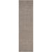 SAFAVIEH Courtyard Blair Geometric Indoor/Outdoor Runner 2 3 x 6 7 Light Brown/Light Grey