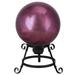 Northlight 10 Mirrored Burgundy Outdoor Patio Garden Gazing Ball