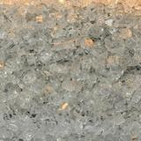White Mountain Hearth By Empire Crushed Fire Glass - Clear Frost
