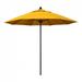 California Umbrella 103 Yellow Solid Print Octagon Market Patio Umbrella