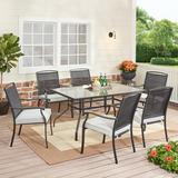 Mainstays Alexandra Square 7 Piece Patio Dining Set