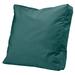 Classic Accessories Ravenna 23 x 20 Green Square Loveseat Outdoor Seating Cushion with Water Resistant