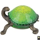 Design Toscano Nocturnal Turtle Mosaic Glass Illuminated Sculpture