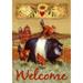 Toland Home Garden Farm Field Welcome Welcome Farm Flag Double Sided 28x40 Inch