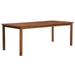 Patio Table 78.7 x39.4 x29.1 Solid Acacia Wood