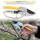 High Carbon Steel Pruning Shears Cutter Gardening Plant Scissor Branch Pruner Trimmer Tools Garden Scissors Fruit Tree Pruning Shears