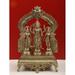 23 Warrior God Karttikeya With Devasena and Valli - BRONZE STATUE FROM BANGALORE