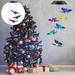 LED Solar String Lights Christmas Decoration LED Lights Butterfly Wind Chime Color Lamp for Home Party Night Garden Valentines Day Decor