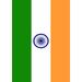 Toland Home Garden Flag of India Garden Flag