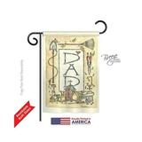 Breeze Decor 65083 Dad Border 2-Sided Impression Garden Flag - 13 x 18.5 in.