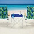 Mainstays Beach Table Blue and White