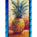 Toland Home Garden Poppin Pineapple Garden Flag