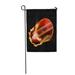 LADDKE Red Fire Cricket Ball Sport Ashes Bat Match Summer Garden Flag Decorative Flag House Banner 12x18 inch