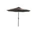 Donglin 93.5 Brown Octagon Market and Lighted Patio Umbrella with Solar Lights