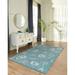 Liora Manne Carmel Shells Indoor Outdoor Area Rug Aqua