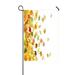 ECZJNT Maple autumn falling leaves Outdoor Flag Home Party Garden Decor 12x18 Inch