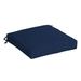 Arden Selections Outdoor Seat Cushion 21 x 21 Sapphire Blue Leala