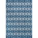 nuLOOM Saunders Geometric Indoor/Outdoor Area Rug 6 7 x 9 Blue