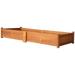 vidaXL Raised Garden Bed Raised Flower Bed Raised Garden Box Solid Acacia Wood