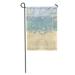 LADDKE Beach Abstract Travel Beautiful Seagull Palm Sea Sun Ocean Boat Garden Flag Decorative Flag House Banner 28x40 inch