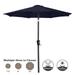 ABCCANOPY 7.5FT Patio Umbrella with Push Button Tilt 13+Colors Navy Blue