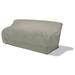 Duck Covers Weekend Water-Resistant 77 Inch Outdoor Sofa Cover with Integrated Duck Dome Moon Rock